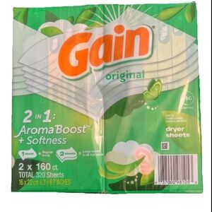 Gain Original Dryer Sheets